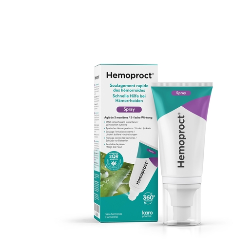 Hemoproct Spray 35ml | Hygiène anale - Hémorroïdes