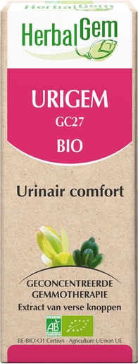 Herbalgem Urigem Complexe Confort Urinaire BIO Gouttes 15ml | Bien-être féminin