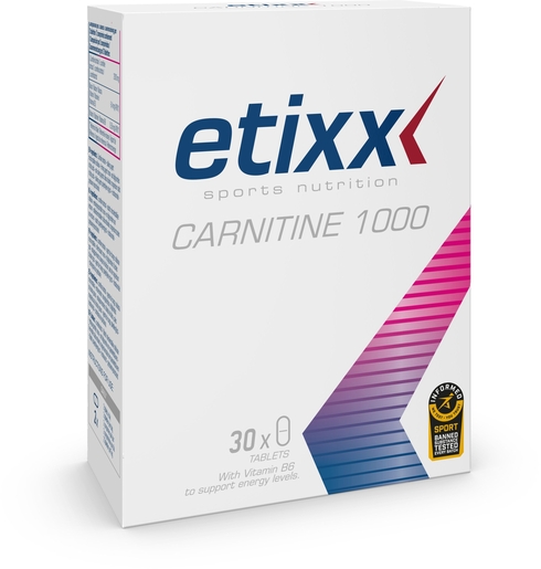 Etixx Carnitine 1000 30 Comprimés | Endurance
