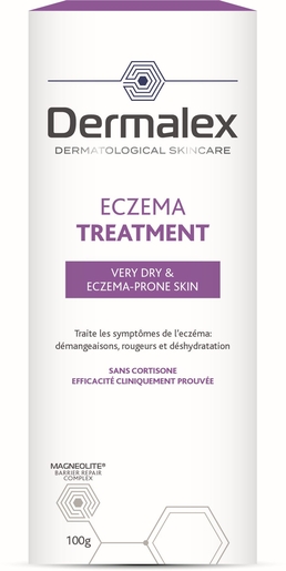 Dermalex Crème Eczéma Atopique 100g | Eczema - Psoriasis - Squames