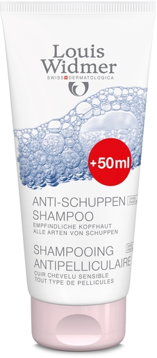 Widmer Shampooing Anti-Pelliculaire Sans Parfum 200ml (avec 50ml gratis) | Antipelliculaire