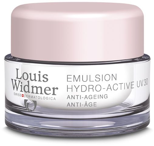 Widmer Emulsion Hydro-active UV30 Sans Parfum 50ml | Antirides - Anti-âge