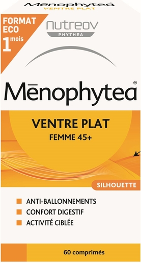 Menophytea Silhouette Ventre Plat 60 Comprimés | Minceur