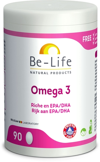 Be-Life Omega 3 90 Gélules | Circulation