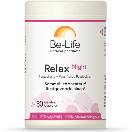 Be-Life Relax Night 60 Gélules | Stress - Relaxation
