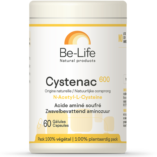 Be-Life Cystenac 600 60 Gélules | Antioxydants