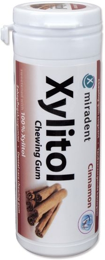 Miradent 30 Chewing Gum Xylitol Cannelle Sans Sucre | Haleine