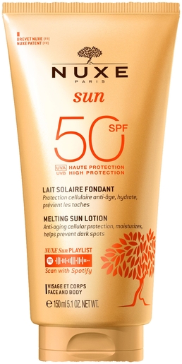 Nuxe Sun Lait Fondant Haute Protection IP50 150ml | Crèmes solaires