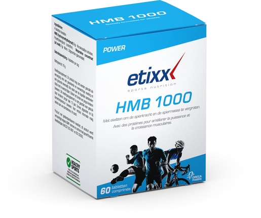 Etixx HMB 1000 60 Comprimés | Masse musculaire