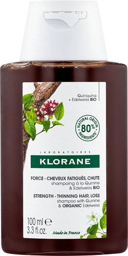 Klorane Shampoing Fortifiant et Stimulant Quinine 100ml | Shampooings