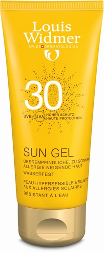 Widmer Sun Gel IP30 Avec Parfum 100ml | Crèmes solaires