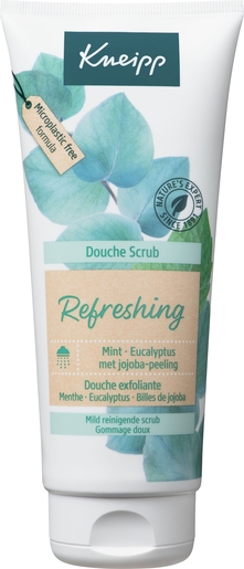 Kneipp Douche gommante Menthe-Eucalyptus 200ml | Exfoliant - Gommage - Peeling