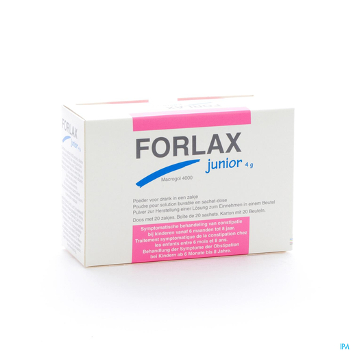 Forlax Junior 4g 20 Sachets | Constipation