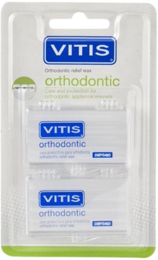 Vitis Orthodontic Wax Blister 2 Boites | Soins des prothèses et appareils
