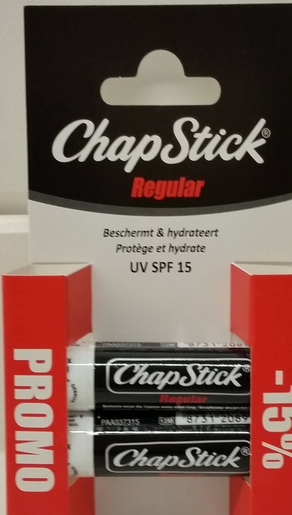 Chapstick Regular Baume Lèvres IP15 Duopack | Lèvres