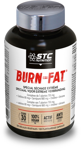 STC Nutrition Burn Fat 120 Gélules | Brûleurs de graisse
