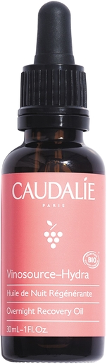Caudalie Vinosource Hydratation Huile Nuit Régénérante 30ml | Hydratation - Nutrition