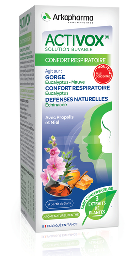 Activox Sirop Aux Herbes 150ml | Respiration - Nez