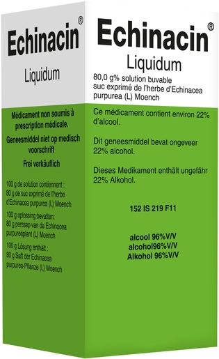 Echinacin Liquidum Solution Buvable 50ml | Respiration