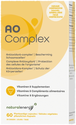 AO Complex Natural Energy 60 Capsules | Antioxydants