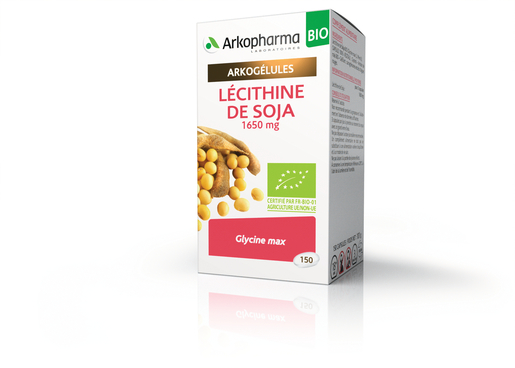 Arkogélules Lécithine de Soja Végétal 150 Capsules | Compléments alimentaires