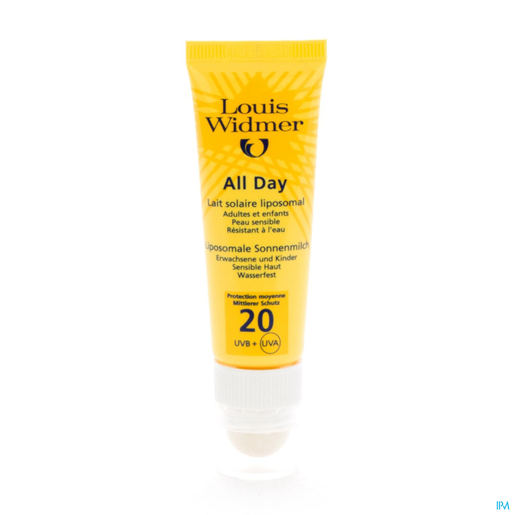 Widmer Sun All Day 20 Parf Nf+lipstick Tbe 1x 25ml | Protection solaire des lèvres