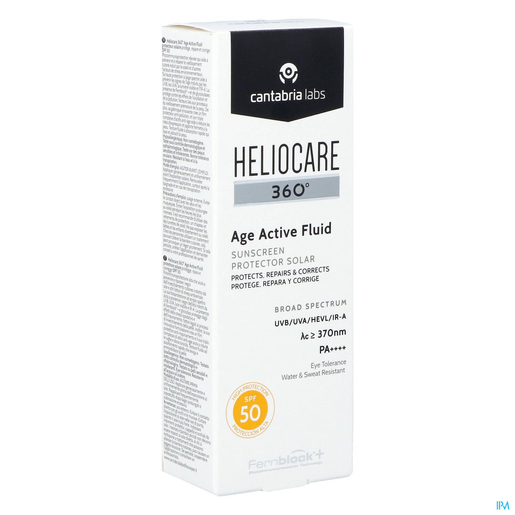 Heliocare 360 Age Active Fluid IP50 50ml | Produits solaires