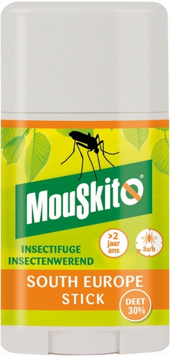 Mouskito South Europe Stick 40ml | Anti-moustiques - Insectes - Répulsifs 