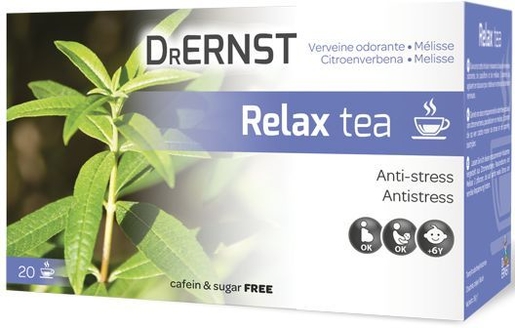 Dr Ernst Relax Tea 20 Sachets | Détente - Antistress