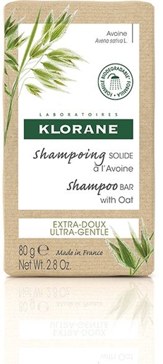 Klorane shampooing Solide Avoine 80g | Shampooings