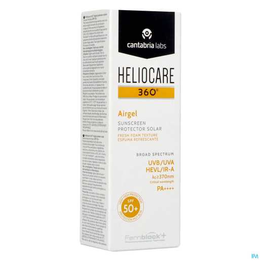 Heliocare 360 Airgel IP50+ 60ml | Produits solaires