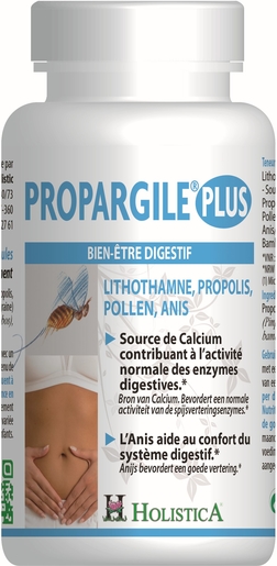 Propargile Plus Caps 60 Holistica | Digestion - Transit