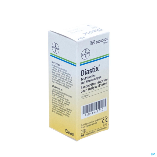 Ascensia Diastix Strips 50 2804 | Autotests diagnostiques
