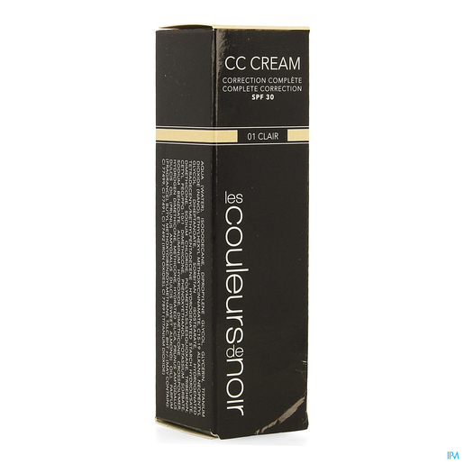 Les Couleurs De Noir Cc Cream Ip30 01 Clair30ml | Fonds de teint