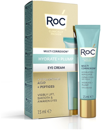 Roc Multi Correxion Hydrater + Repulper Crème Yeux 15ml | Contour des yeux