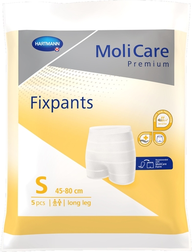 MoliCare Premium Fixpants Long Leg 5 Slips Taille Small | Changes - Slips - Culottes