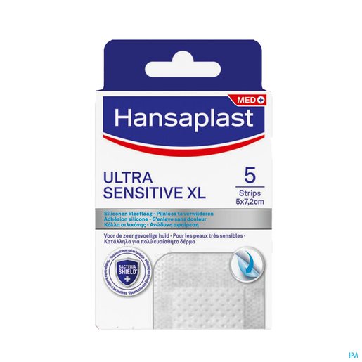 Hansaplast Pansements Ultra Sensitive XL 5 Pièces | Pansements - Sparadraps - Bandes