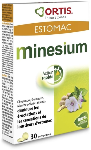 Ortis Minesium 30 Comprimés | Digestion - Transit