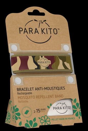 Para&#039;Kito Bracelet Graphic Camouflage | Anti-moustiques - Insectes - Répulsifs 