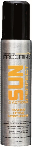 Procrinis Sun Perfect Spray Autobronzant 3 Actions 75ml | Effet bonne mine