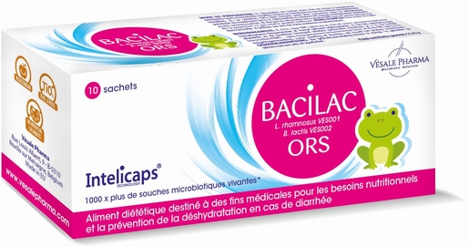 Bacilac Ors 10 Sachets | Flore intestinale
