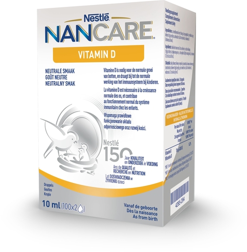 NANCARE Vitamine D 10ml | Vitamines