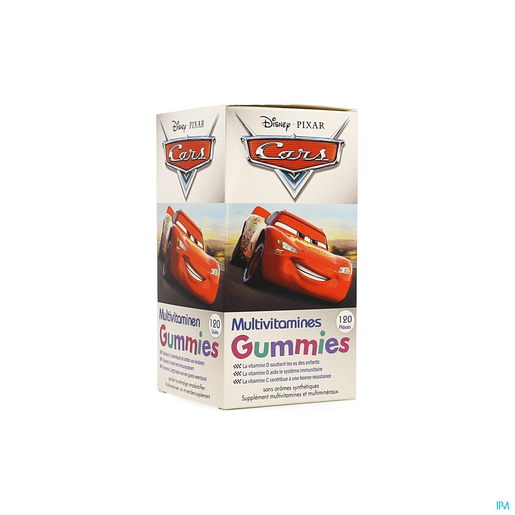 Disney Multivitamines Cars 120 Gommes | Vitamines C