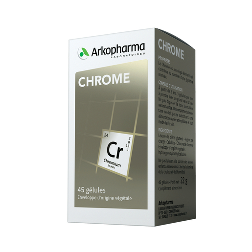 Arkovital Chrome 45 Gélules | Chrome