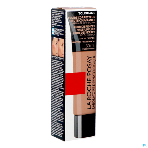 La Roche Posay Toleriane Fluide Correcteur Haute Couvrance N14 30ml | Teint - Maquillage