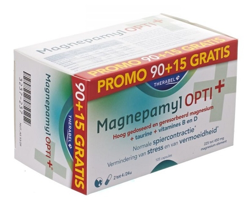 Magnepamyl OPTI+ 90 Gélules (+15 Gratuites) | Stress - Relaxation