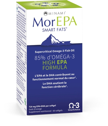 MorEPA Smart Fats 60 Softgels | Circulation