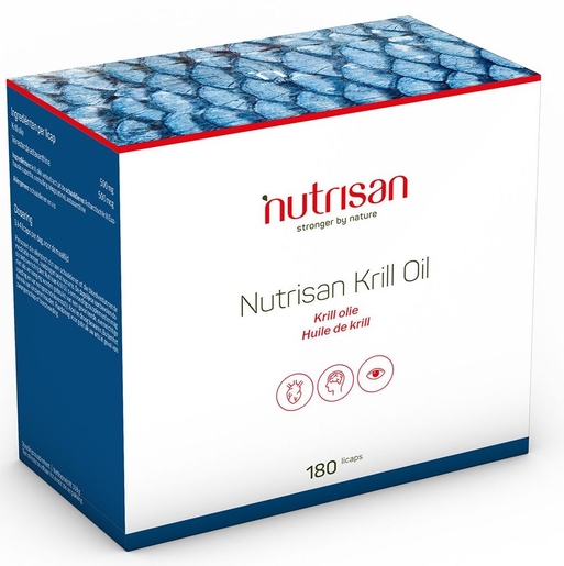 Nutrisan Krill Oil Licaps 180 | Omega 3 - Omega 6