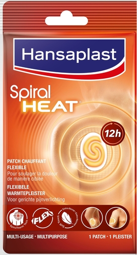 Hansaplast Spiral Heat Patch Chauffant Flexible Multi-Usage 1 Pièce | Soins spécifiques