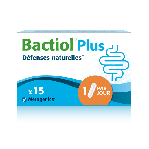 Bactiol Plus 15 Capsules | Probiotiques - Prébiotiques